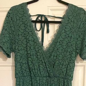 Venice lace maxi dress